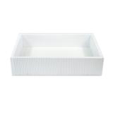 Bandeja Grécia Multiuso Fibra Sintética 35x25x08 - Branco - Allstate