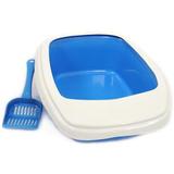 Bandeja Higiênica Funda Cat Clean Com Borda e Pá - São pet