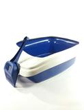 Bandeja higiênica para gatos luxo Azul - Alvorada