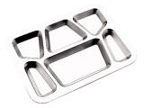 Bandeja Inox Tramontina Retangular - Saps 61411/060