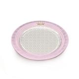 Bandeja Laminada Prato Redondo Princesa Vintage n6 Cromus