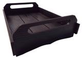 Bandeja Multiuso - 32 x 22 cm (PRETO) - Mudde