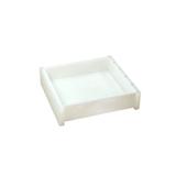 Bandeja Organizadora Quadrada Com Strass Cristal Decor