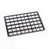 Bandeja Plana 54 Células para Tubetes 175 cm³ e 280 cm³ - Metalúrgica e viveiro dacko