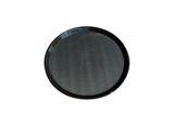 Bandeja Plástica Redonda 40 cm Preta Supercron - SUP 023