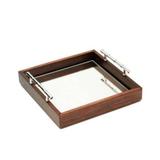 Bandeja quadrada Bambu 24 cm - Bcs