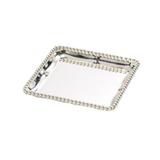 Bandeja Quadrada de Zamac 14,6X14,6Cm - Lyor