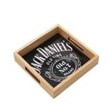 Bandeja quadrada jack daniel,s - decoração - Mais az design