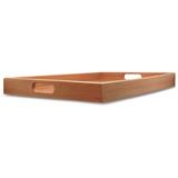 Bandeja Reta com Alça de Bambu 48X35X4CM Tyft - Yoi