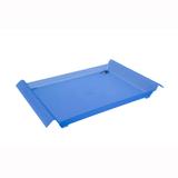 Bandeja Retangular 45,5 x 29,6 x 5 cm Azul - Coza - Brinox
