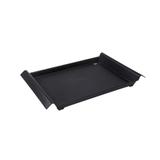Bandeja Retangular 45,5 x 29,6 x 5cm Preta - Coza - Brinox