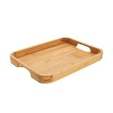 bandeja retangular bambus 30 cm x 23 cm - Home Style