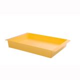 Bandeja Retangular Cake 40 x 30 x 6 cm Amarelo - Coza - Brinox