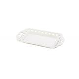 Bandeja Retangular de Porcelana Heart 36x21x4CM Lyor