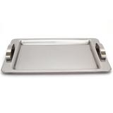 Bandeja Retangular Inox Com Alça 40cm Átila - Brinox