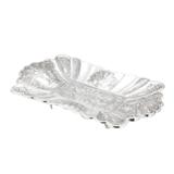 Bandeja Retangular Pavao 25cm Prata - Lyor
