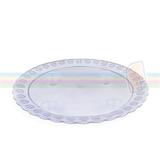 Bandeja Tabuleiro Acrílico Redondo 36cm Três Triangulos - Festabox