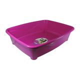 Banheira Classic Furacão Pet p/ Gatos - Rosa