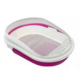 Banheira Furacão Pet Furba para Gatos - Rosa - Furacæo