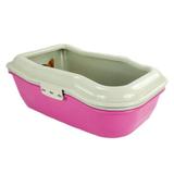 Banheira furbox para gatos durapets rosa