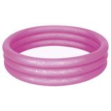 Banheira Inflável 130 Litros - rosa - Mor