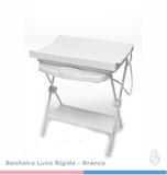 Banheira Luxo Rígida Branco com Trocador - Galzerano