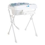 Banheira para Bebê com Assento Burigotto Millenia - Peixinhos Azul