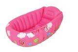 Banheira para Bebê Piscina Inflável com Indicador de Temperatura Rosa 55L Mor