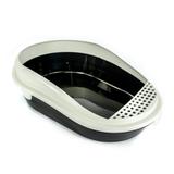 Banheira para gatos furacão pet smart preta