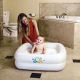 Banheirinha Inflável Bebê Quadrangular 86cm x 86cm x 25cm Bestway 51116