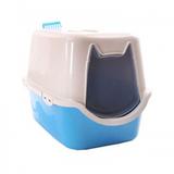 Banheiro Para Gato Toalete Sanitário Wc Duracats Cor Azul