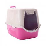 Banheiro Para Gato Toalete Sanitário Wc Duracats Cor Rosa - Durapet care