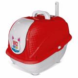 Banheiro Sanitário P/ Gatos - Wc Cat Box Pop - Várias Cores - Plast pet