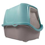 Banheiro wc cat box new plast pet azul