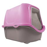 Banheiro wc cat box new plast pet rosa