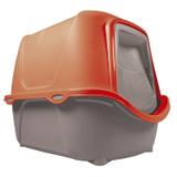 Banheiro wc cat box new plast pet vermelho
