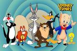 Banner Festa Looney Tunes 150x100cm - X4adesivos