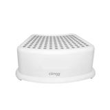Banquinho 01 Degrau Step Banheiro Pia - Cinza - Clingo C02528