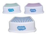 Banquinho Degrau Infantil Step Dots Clingo Azul Rosa Verde
