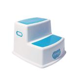 Banquinho Infantil Com Dois Degraus Azul - Clingo