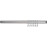 Barra de Aço Euro Home 40cm 6 Ganchos Inox