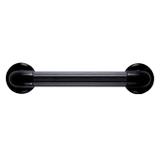 Barra De Apoio Astra BP36/4-PR Reta 40cm Pvc Preta