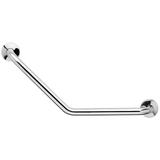 Barra de Apoio Cromada Curva 70cm Jackwal