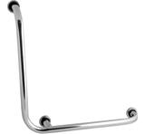 Barra De Apoio Para Box De Banheiro Modelo L 70x70cm Direita - Metalcromo