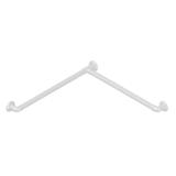 Barra De Apoio Para Canto Astra BPC/77 70cm Antideslizante Branca
