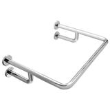 Barra De Apoio Para Lavatório Astra BA14/U1 62,8x49cm Aço Inox