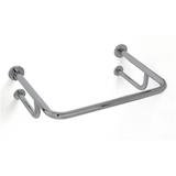 Barra de Apoio para Lavatório em Inox Oneself 80cm Polido - Crismoe