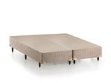 Base Box Casal Sem Baú Reforçado Simmons Anthilope 138x188Cm