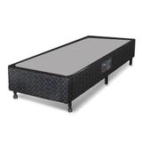 Base Cama Box Solteiro Castor Class Bonnel, Preta, 7611