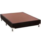 Base Camurça Preto Casal 23x138x188cm - Ortobom